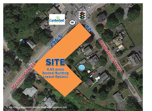 Retail For Lease: Massachusetts 16, Hopedale, MA 01747